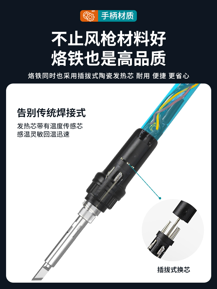 BK881 高效恒温二合一拆焊台